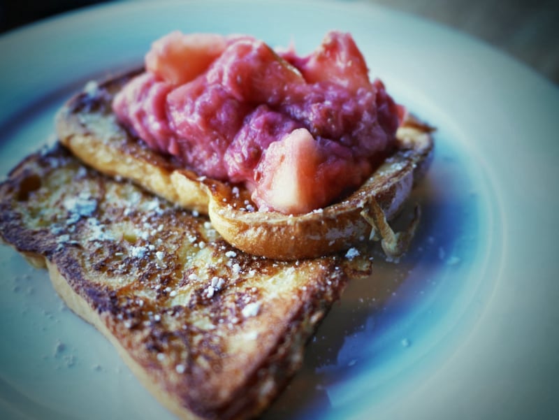 Brioche French Toast with Seasonal Fruit Compote